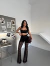 LACE KABARTMALI İSPANYOL PAÇA PANTOLON
