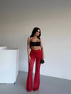 LACE KABARTMALI İSPANYOL PAÇA PANTOLON