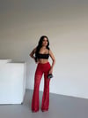 LACE KABARTMALI İSPANYOL PAÇA PANTOLON