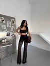 LACE KABARTMALI İSPANYOL PAÇA PANTOLON