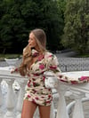 LİLİUM GÜL DETAY ELBİSE