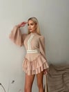 LİLİYA GÜPÜR DANTEL DETAYLI ELBİSE