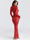 LUCİENNE BOLERO & STRAPLEZ ELBİSE