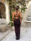MARGO HALKA & KLİPS DETAY UZUN ELBİSE