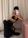PONZA TAŞLI PANTOLON BRA G-STRİNG 3 LÜ SET