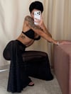 PONZA TAŞLI PANTOLON BRA G-STRİNG 3 LÜ SET