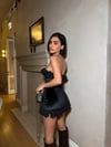 ROOMERS TÜL DETAY MİNİ ELBİSE