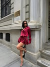 SATEN GÖMLEK ELBİSE