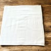 Beyaz Renk Düz Çok Amaçlı Bandana %100 Cotton