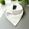 Beyaz Renk Düz Çok Amaçlı Bandana %100 Cotton
