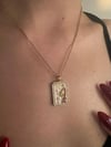 Kadın Çelik Gold Renk Zirkon Taşlı Başak Burcu, Burç Kolyesi