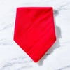 Kırmızı Renk Düz Çok Amaçlı Bandana %100 Cotton