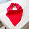 Kırmızı Renk Düz Çok Amaçlı Bandana %100 Cotton