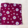 Kırmızı Renk Güneş desenli %100 Koton Bandana