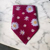 Kırmızı Renk Güneş desenli %100 Koton Bandana