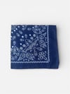 Lacivert Renk  desenli%100 koton Bandana