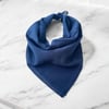 Lacivert Renk Düz Çok Amaçlı Bandana %100 Cotton