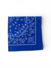 Mavi Renk  desenli%100 koton Bandana
