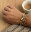 Özel Seri Gold Renk 4'lü Kombin Çoklu Bileklik