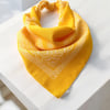 Sarı Renk Etnik Desenli %100 Koton Bandana, Saç Bandı