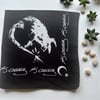 Siyah Renk %100 Koton Atatürk Portreli ve Imzalı 55X55 Bandana, 29 Ekim, 23 Nisan