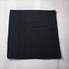 Siyah Renk Düz Çok Amaçlı Bandana %100 Cotton