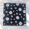 Siyah Renk Güneş desenli %100 Koton Bandana