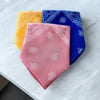 Unisex 3'lü Etnik Desenli Mor, Açık Kahve Ve Gri Renk %100 Koton  Bandana