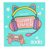 Eyeshadow palette GAME OVER  gamergirl 001  OLD SCHOOL