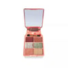 Eyeshadow palette Sunset beach Peach milk pack 6 colors