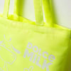 Fabric bag DM size 40x35 cm, light green  Fun