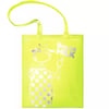 Fabric cow bag, size 40x35 cm, green