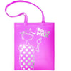 Fabric cow bag, size 40x35 cm, pink
