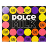 Gift bag 27 DOLCE MILK, 32*26*10 cm  Polka Dots  yellow-lilac