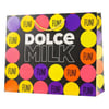 Gift bag 27 DOLCE MILK, 32*26*10 cm  Polka Dots  yellow-lilac