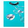 Gift bag DOLCE MILK 21, 32*26*10 cm turquoise