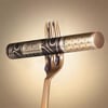 Mascara with chocolate scent volume and lengthening 01  Long Island  black 10 ml sachet