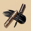 Mascara with chocolate scent volume and curl 02  Fan eyes  black 10 ml sachet