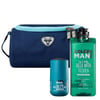 Set 222 (gel for shower + deo  TEQUILA VILLA ) cosmetic bag