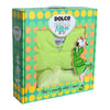Set 231 (Slippers green neon + robe) box