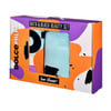 Set 273 (Robe + towel orange-violet stain pattern) box