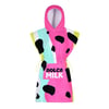 Set 274 (Robe + towel pink-blue stain pattern) box