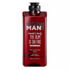 Shower gel 3 in 1  BURNING RUM  bottle red 460 ml MAN
