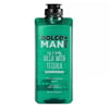Shower gel 3 in 1  TEQUILA VILLA  turquoise bottle 460 ml MAN