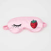 Sleep mask  Strawberry  pink 20*9cm