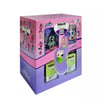 s/m Set 295 (slippers + liquid soap Paradise apple. 300 ml. + g.d.d. Paradise apple. 300 ml) box Well, pog