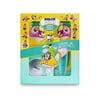 s/m Set 297 (slippers + k.d.n. Vin ter + k.d.r. Mint-choco-latte) box Kesha