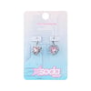 SODA-CHAN PINK HEART earrings  softdivalution