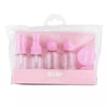 TRAVEL SET (4 bottles, 2 cream jars, spatula, beauty bag) #adven