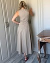 Bej Poplin Elbise